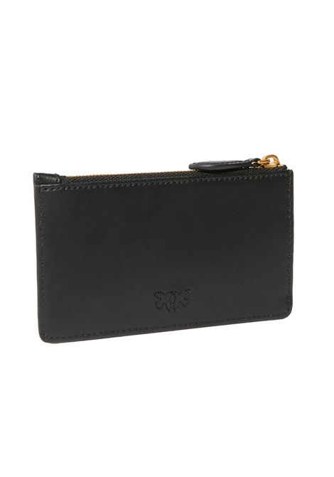 Portacarte Pinko donna 100251 A0F1 Z99Q  nero oro PINKO | Portafogli | 100251 A0F1Z99Q
